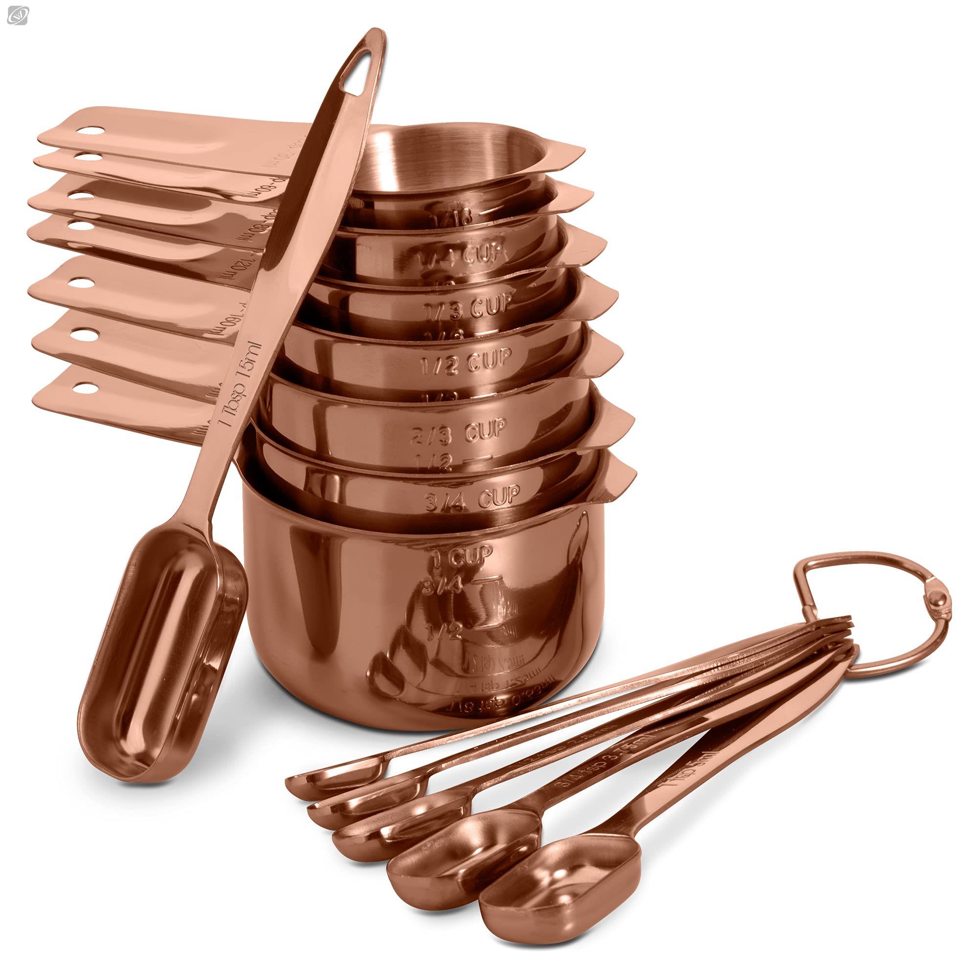 Coffee Tea Catering - 13 Pcs Measuring Spoons Set Stainless