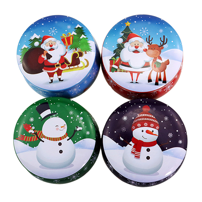 Mini Christmas Metal Tin Jars  - Coffee Tea Spices review and price
