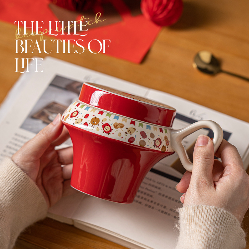 Creative Ceramic Coffee Cup wi - Coffee Tea Or review and price