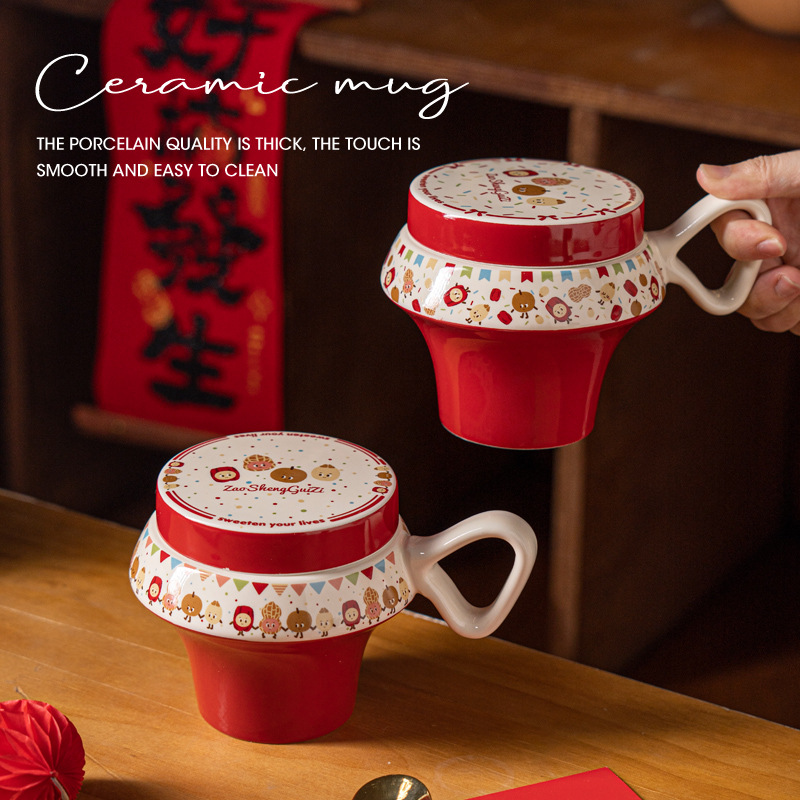 Creative Ceramic Coffee Cup wi - Coffee Tea Or review and price