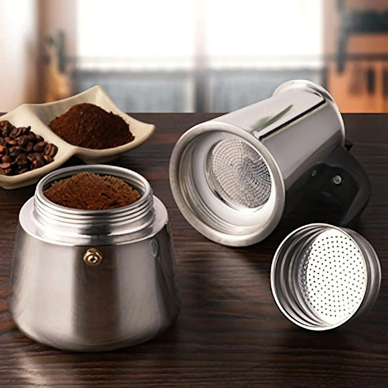 6 Cup Mocha Pot Stainless Stee - Coffee Tea Chocolate review and price