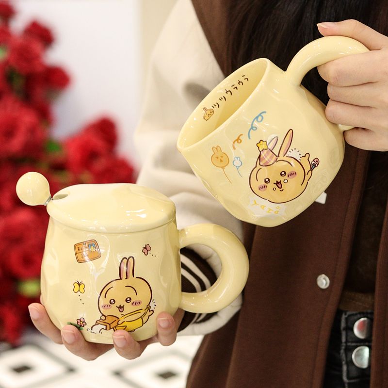 Chiikawa Usagi Ceramic Mug Bir - Coffee Tea Meaning review and price