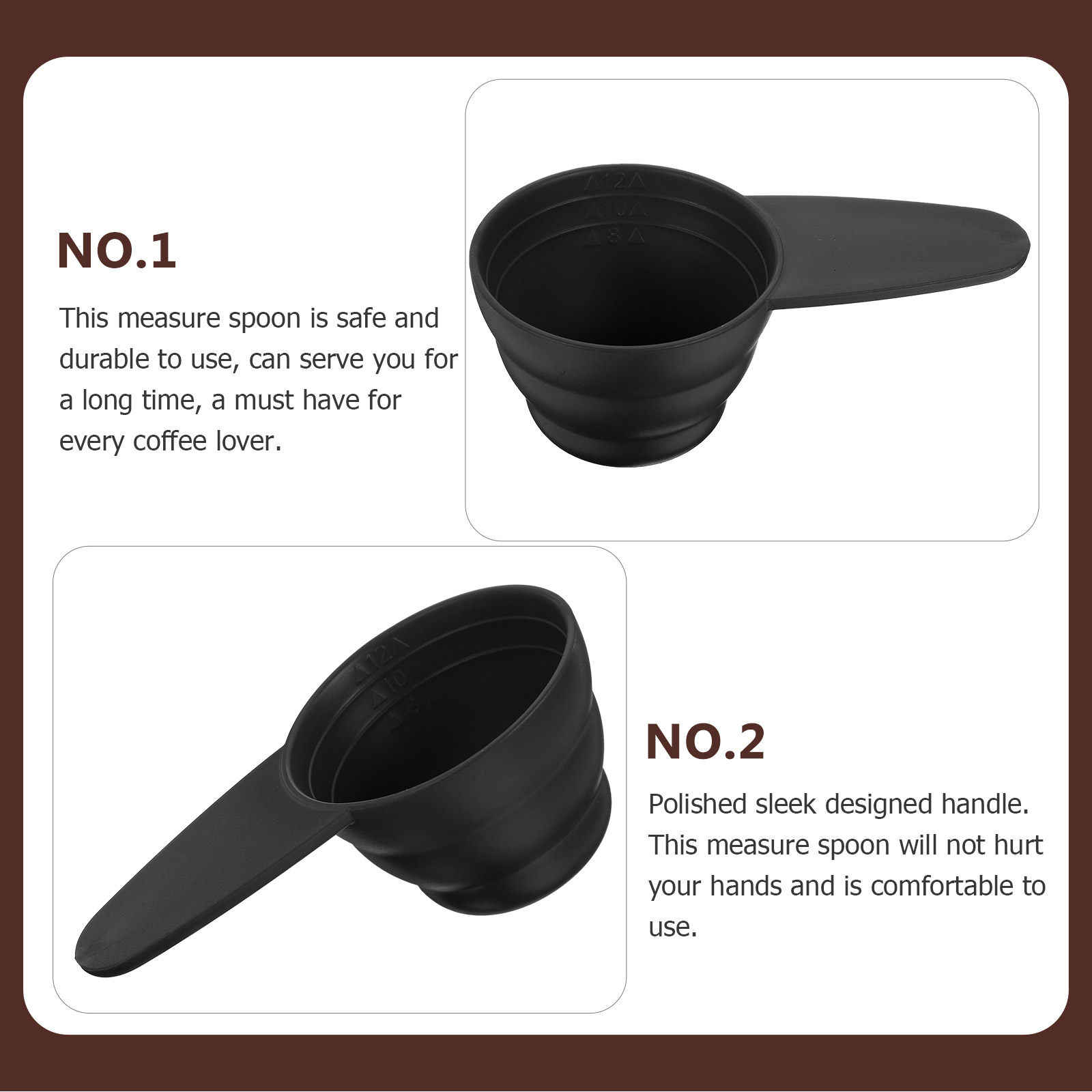 5Pcs Measure Spoon Long Handle - Coffee Tea Spices review and price
