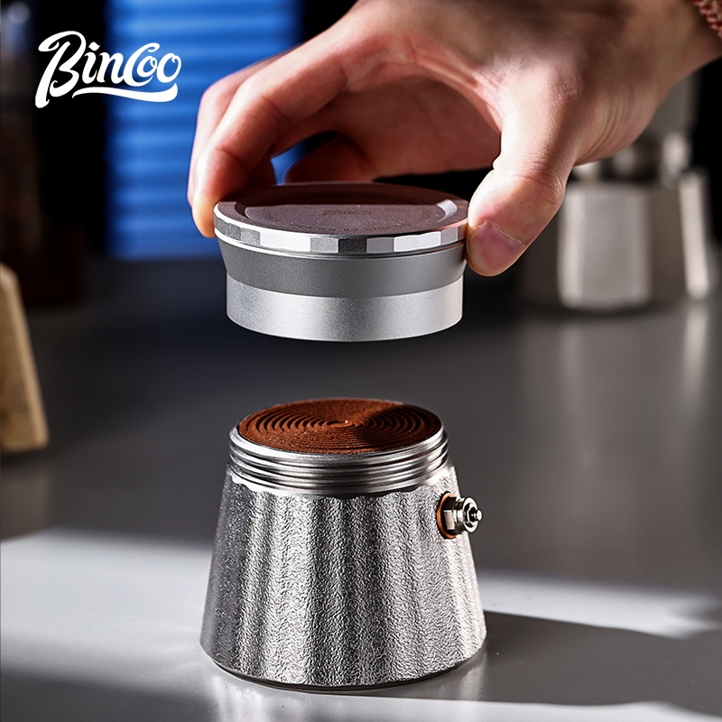 BINCOO Moka Pot Tamper and Cof - Coffee Tea Chocolate review and price