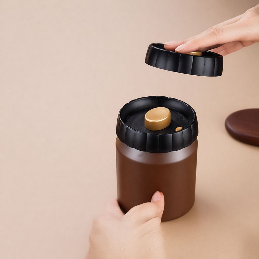 Vacuum Sealed Coffee Bean Stor - Coffee Tea And Leaf review and price
