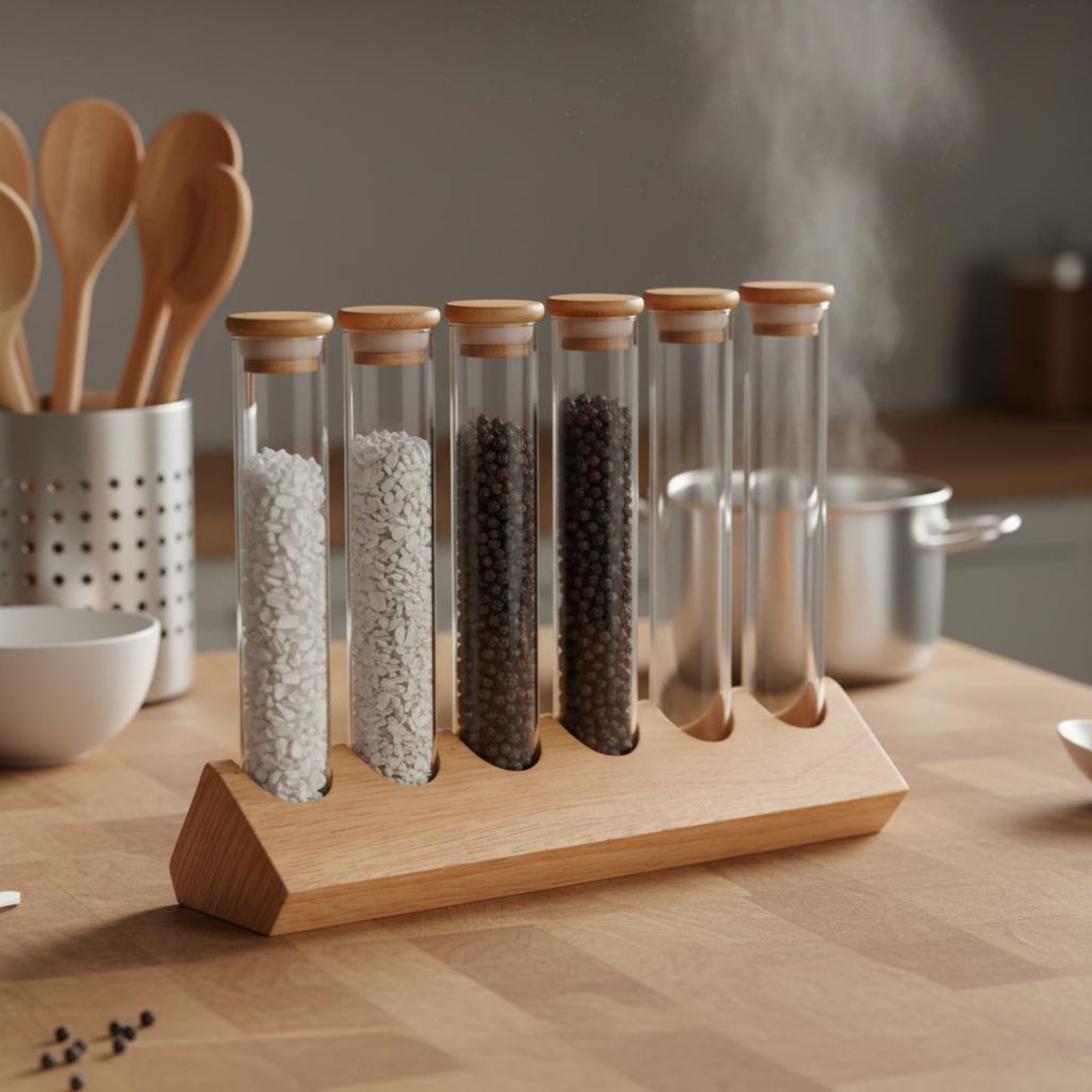 Glass Tube Container Set with  - Coffee Tea Jars review and price
