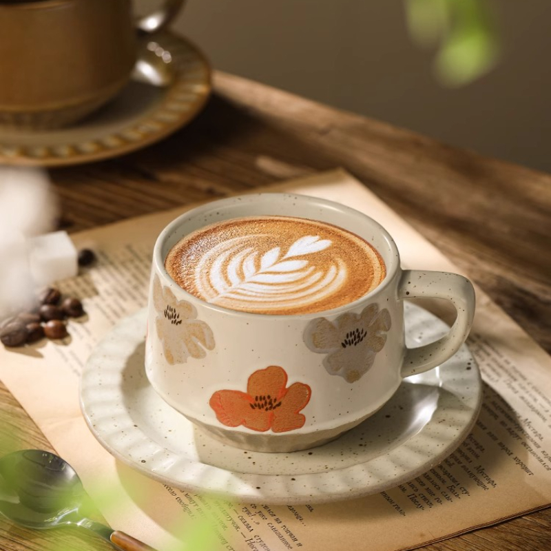Retro Ceramic Cup Coarse Potte - Coffee Tea Catering review and price