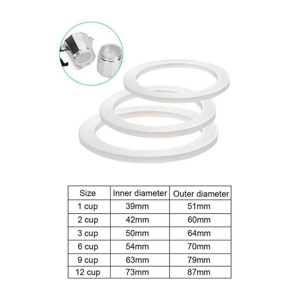 1pc Coffee Rubber Ring Bialett - Coffee Tea Chocolate review and price