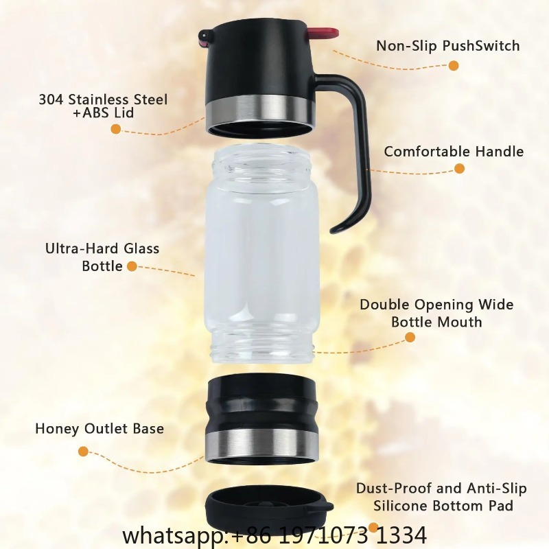 No-Drip Honey Dispenser with B - Coffee Tea Or review and price
