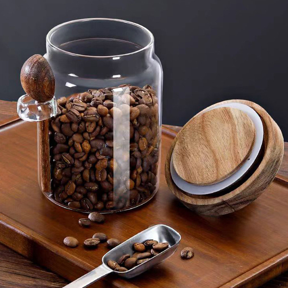 Transparent Glass Food Storage - Coffee Tea Jars review and price