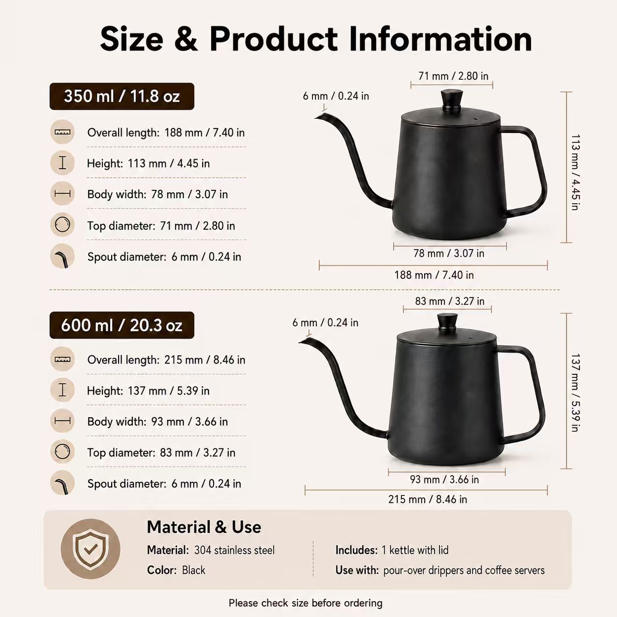304 Stainless Steel Coffee Pot - Coffee Tea Jars review and price