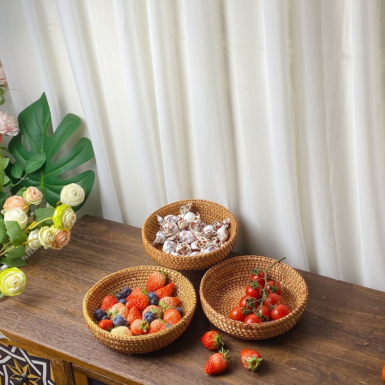 Vietnam Rattan Fruit Basket Te - Coffee Tea Vietnam review and price