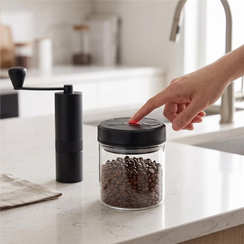Automatic Vacuum Coffee Canist - Canister Coffee Sugar Tea review and price