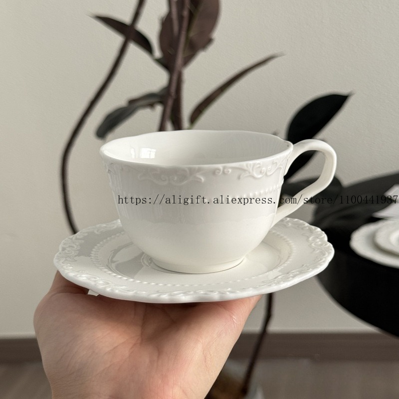 French Light Luxury Embossed F - Coffee Tea Catering review and price