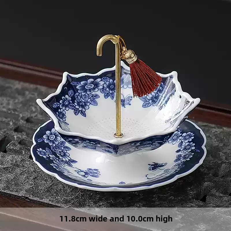 Chinese Blue White Porcelain U - Coffee Tea And Leaf review and price