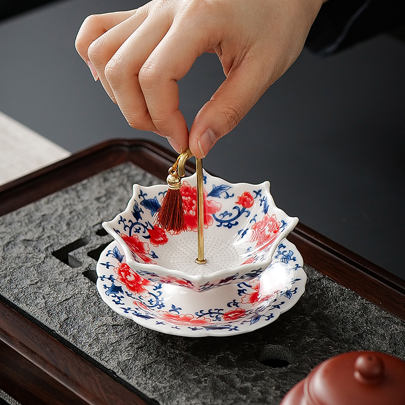 Chinese Blue White Porcelain U - Coffee Tea And Leaf review and price