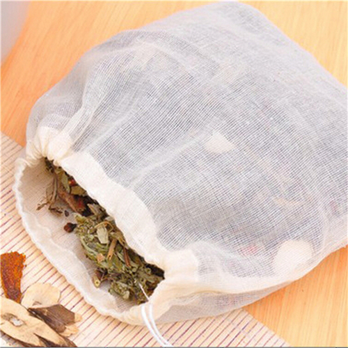 1pc/10Pcs Cotton Tea Bags Musl - Coffee Tea Spices review and price