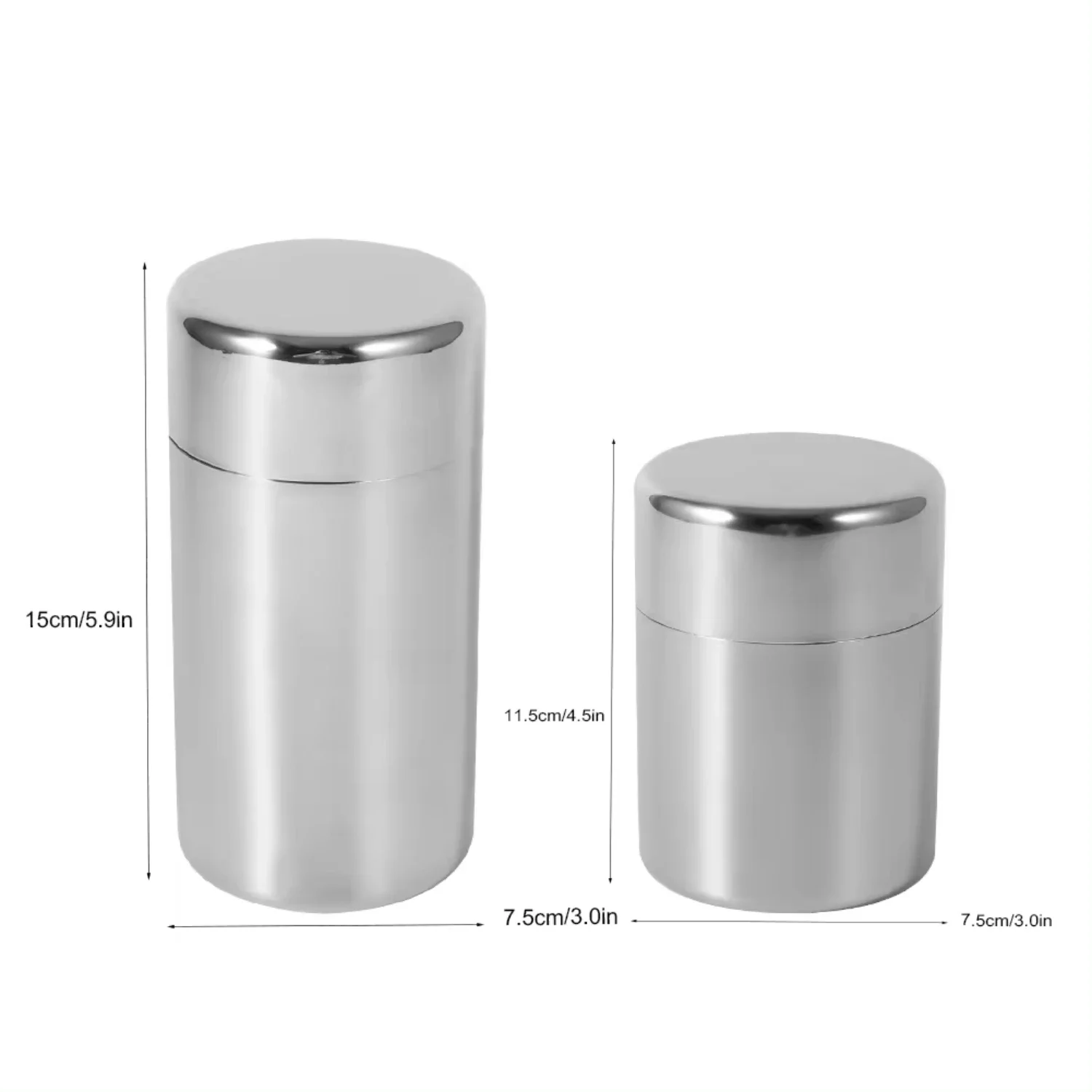 Stainless Steel Tea Leaf Tins  - Canister Coffee Sugar Tea review and price