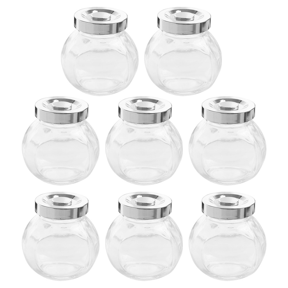 Glass Storage Jars 8 Pack Airt - Coffee Tea Jars review and price