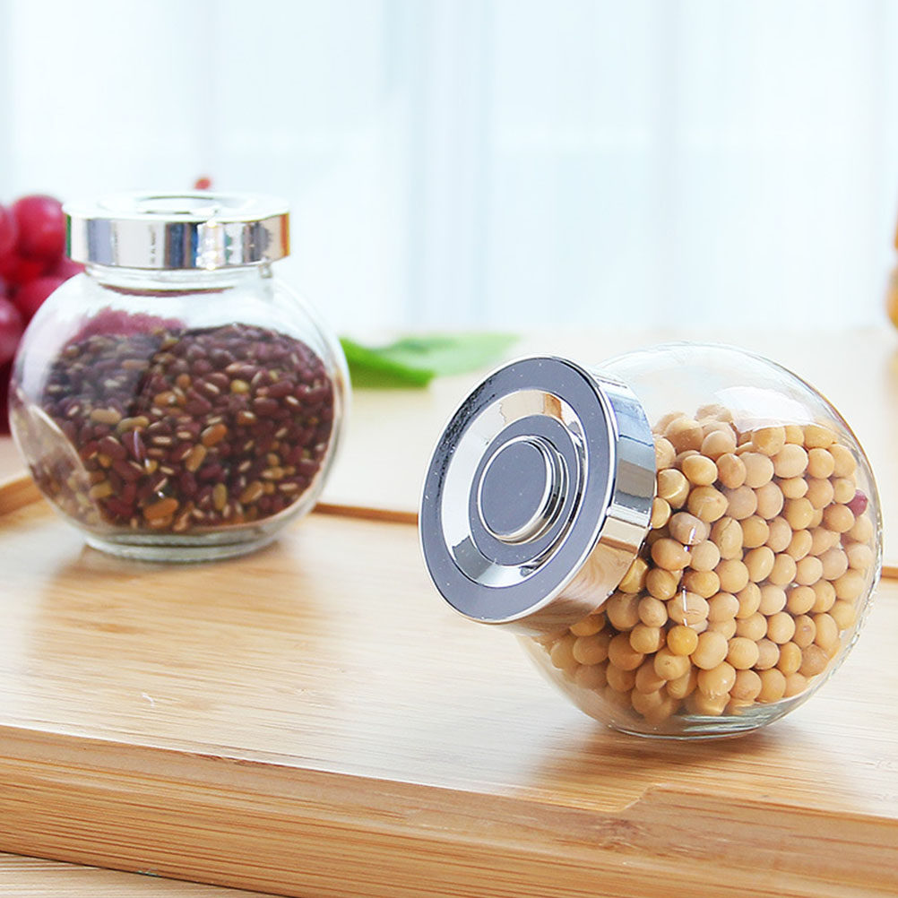 Glass Storage Jars 8 Pack Airt - Coffee Tea Jars review and price
