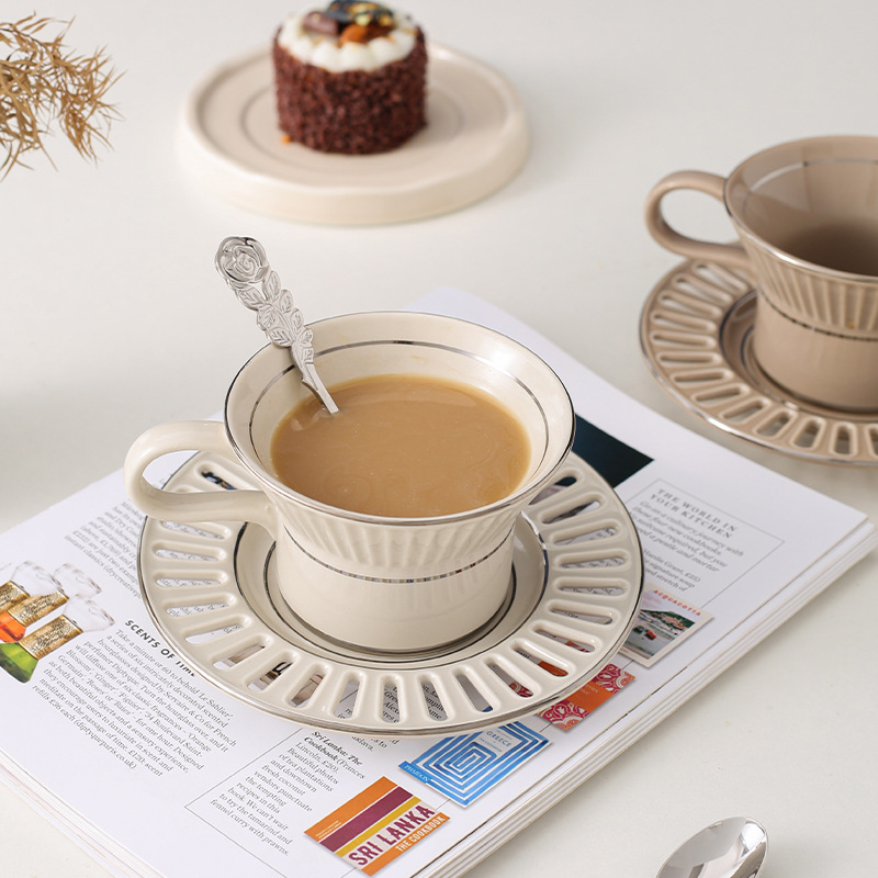 Luxury Ceramic Coffee Cup Dish - Coffee Tea Catering review and price